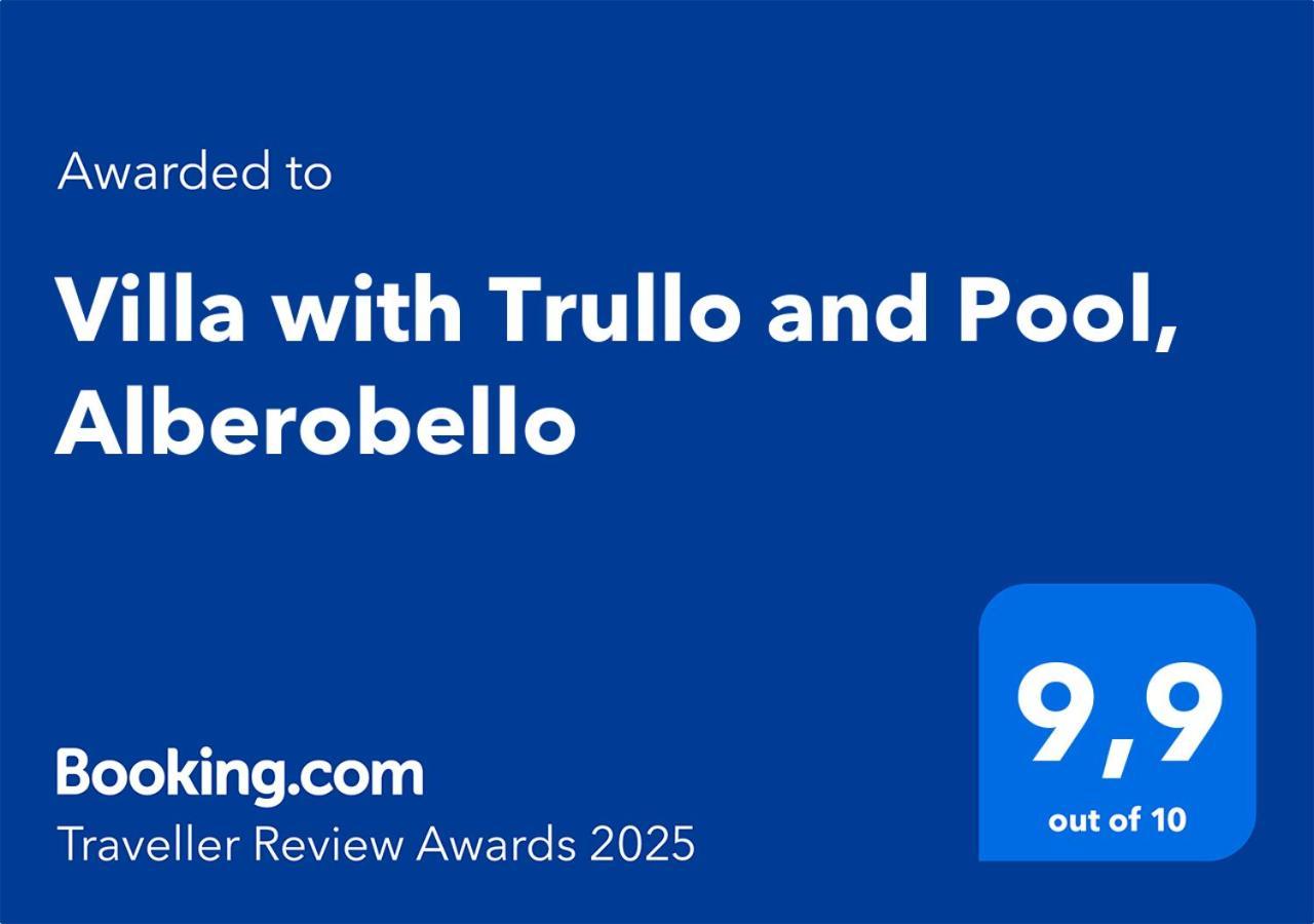Villa With Trullo And Pool, Αλμπερομπέλο Εξωτερικό φωτογραφία